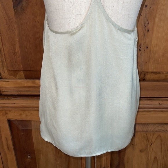 NWT Mango Satin Effect Viscose Sage Tank Camisole Blouse Sz. MD - Picture 10 of 16